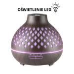 Aroma diffuser air humidifier spa 10 dark wood 400ml + timer 1
