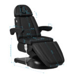 Azzurro Lux cosmetic chair 3m black - Image 20