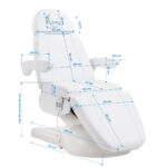 Azzurro Lux cosmetic chair 3m white - Image 16