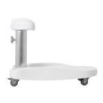 Azzurro paddling pool trolley white - Image 4