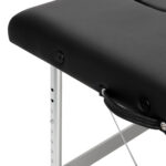 BALANCE aluminium folding massage table 2 segment black 3