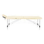 BALANCE aluminium folding massage table 2 segment cream - Image 2