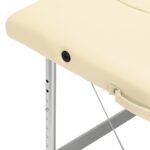 BALANCE aluminium folding massage table 2 segment cream 3