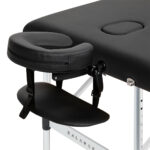 BALANCE aluminium folding massage table 3 segment black - Image 4