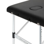 BALANCE aluminium folding massage table 3 segment black - Image 6