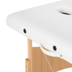 BALANCE wooden folding massage table 2 segment 190x70 white - Image 10