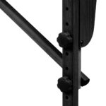 BALANCE wooden folding massage table 2 segment pink and black 5