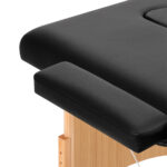 BALANCE wooden folding massage table 3 segment 190x70 black - Image 6