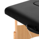 BALANCE wooden folding massage table 3 segment black 3