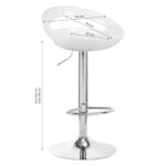 BAR STOOL QS-B01 WHITE - Image 6