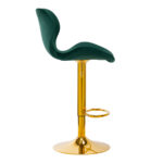 BAR STOOL QS-B15 VELVET GREEN - Image 2