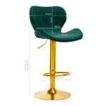BAR STOOL QS-B15 VELVET GREEN - Image 6