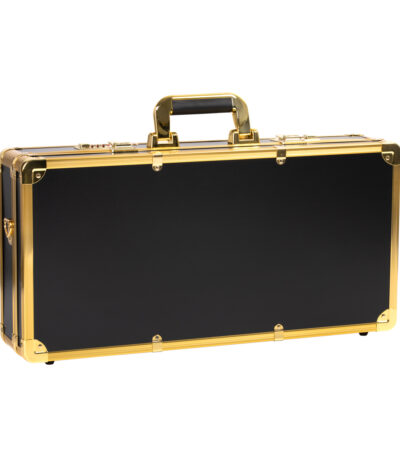 BARBER BLACK AND GOLD HAIRDRESSING SUITCASE