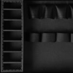 BARBER WHITE AND BLACK HAIRDRESSING SUITCASE 2