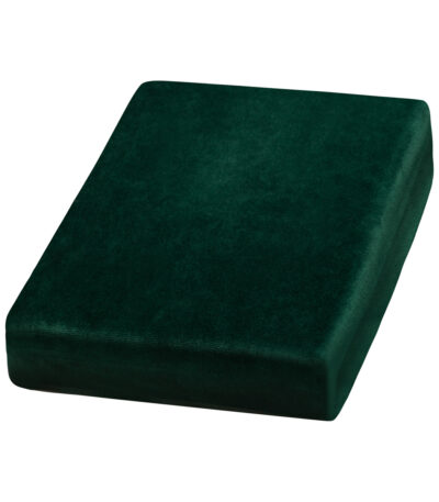 BOTTLE GREEN VELOUR SHEET