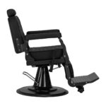 Barber chair Carlos extra black - Image 4