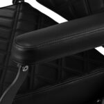 Barber chair Carlos extra black - Image 8