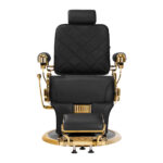 Barber chair Gabbiano Leonardo Gold Black - Image 2