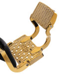 Barber chair Gabbiano Leonardo Gold Black 7