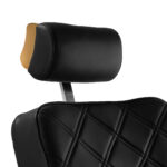 Barber chair Gabbiano Leonardo Gold Black - Image 8