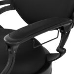 Barber chair Gabbiano Niccolo Black buttonless - Image 10