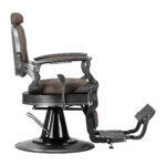 Barber chair Gabbiano Niccolo Brown - Image 4