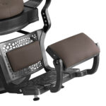 Barber chair Gabbiano Niccolo Brown 3