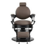 Barber chair Gabbiano Niccolo brown buttonless - Image 2