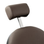 Barber chair Gabbiano Niccolo brown buttonless 7