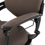 Barber chair Gabbiano Niccolo brown buttonless - Image 10