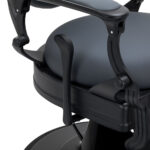 Barber chair Gabbiano Niccolo graphite buttonless - Image 8