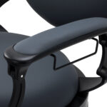 Barber chair Gabbiano Niccolo graphite buttonless - Image 10