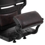 Barber chair Gabbiano President Brown 5