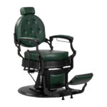 Barber chair Gabbiano President green