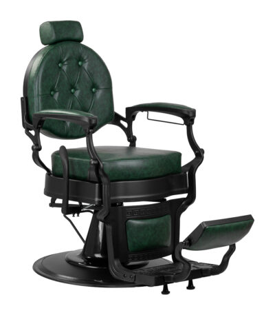 Barber chair Gabbiano President green