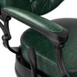 Barber chair Gabbiano President green - Image 6