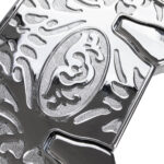 Barber chair Gabbiano President green Chrom 5