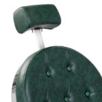 Barber chair Gabbiano President green Chrom 6