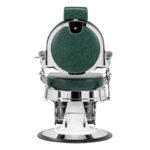 Barber chair Gabbiano President green Chrom 2