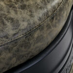 Barber chair President Old Leather Green 4