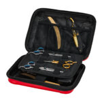 Barber hairdressing case red - Image 2