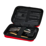 Barber hairdressing case red 1
