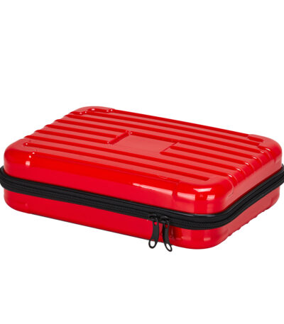 Barber hairdressing case red