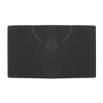 Barber mat under the rectangle armchair