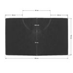 Barber mat under the rectangle armchair 2