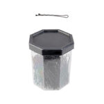 Barber pins for hair e-62 150 pcs 4.9cm black