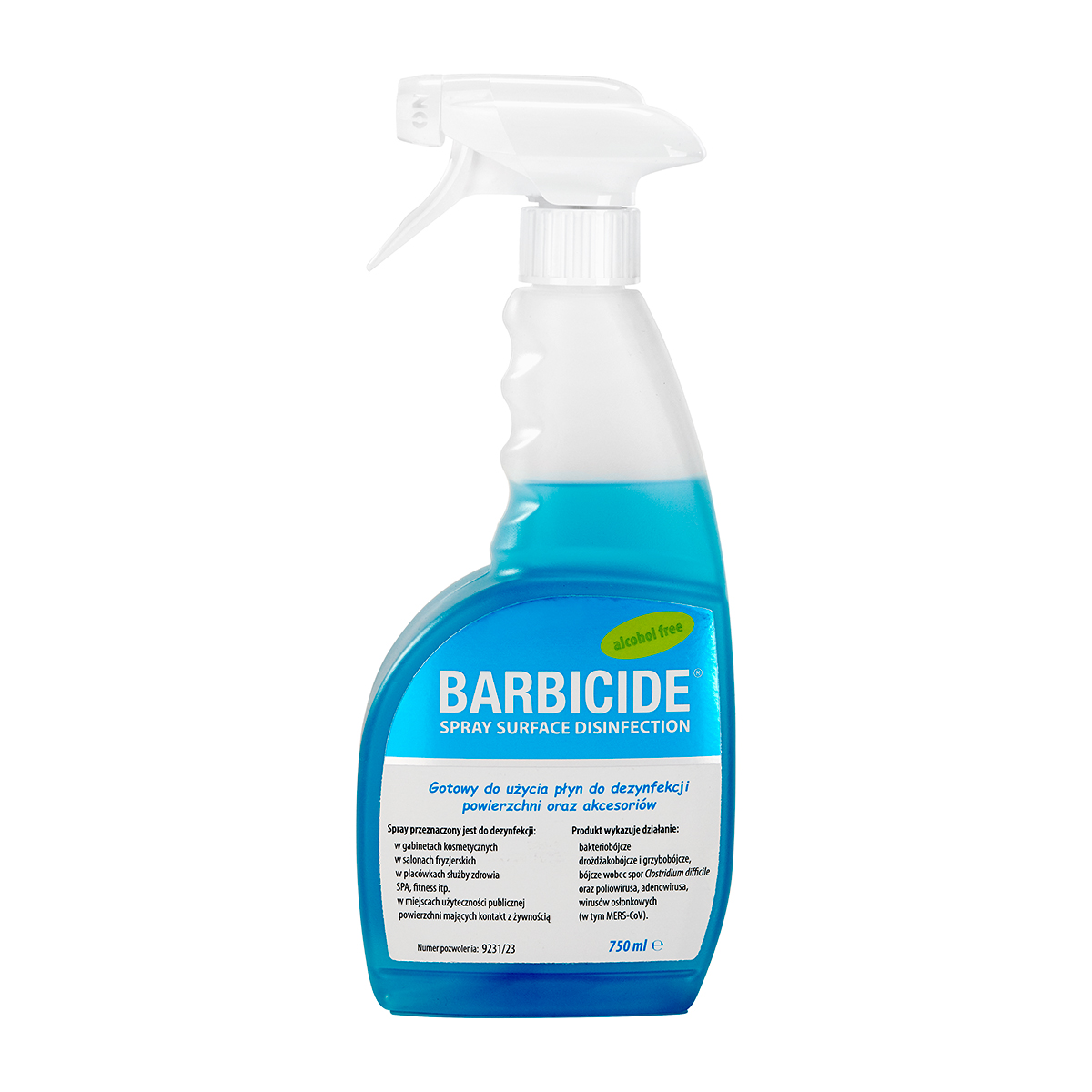 Barbicide spray for disinfecting all surfaces Barbicide spray for disinfecting all surfaces