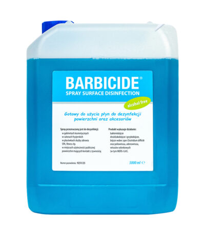 Barbicide spray for disinfecting all surfaces