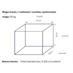 Basic 202 cosmetic chair with trays black 2