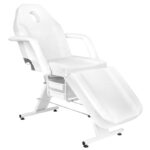 Basic 202 cosmetic chair with trays white - Image 2